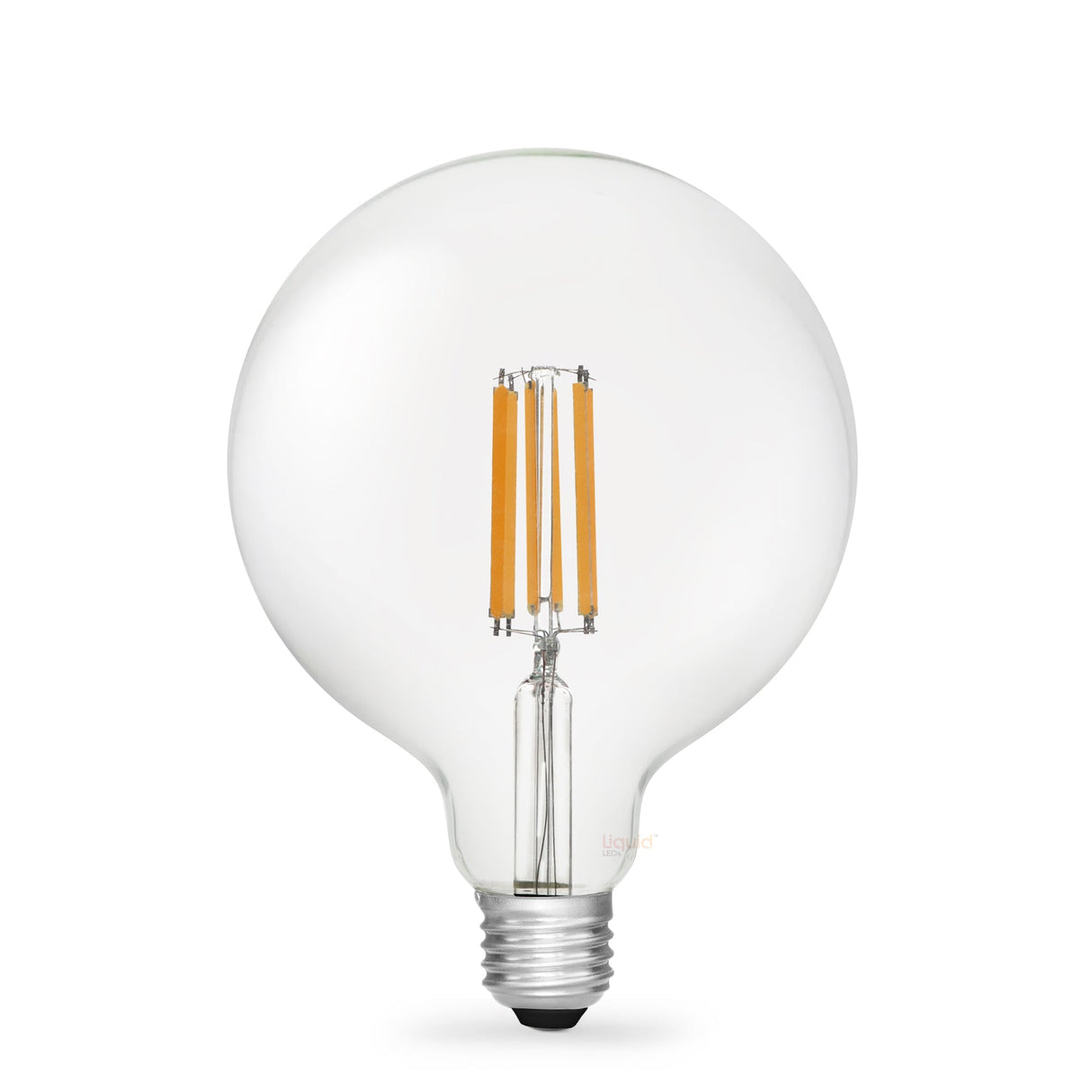 11W G125 LED Globe E27 Clear in Soft White - LiquidLEDs™ - Globe Bulbs
