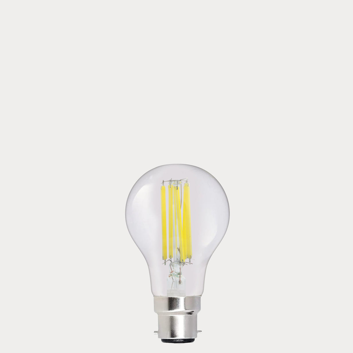 11W GLS LED Bulb B22 Clear in Soft White - LiquidLEDs® - Traditional Bulbs