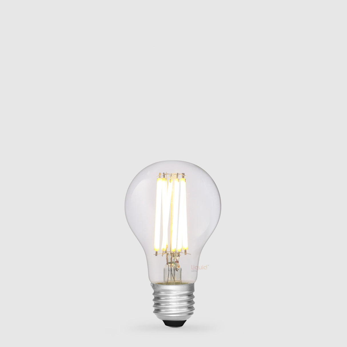 11W GLS LED Bulb E27 Clear in Soft White - LiquidLEDs™ - Traditional Bulbs