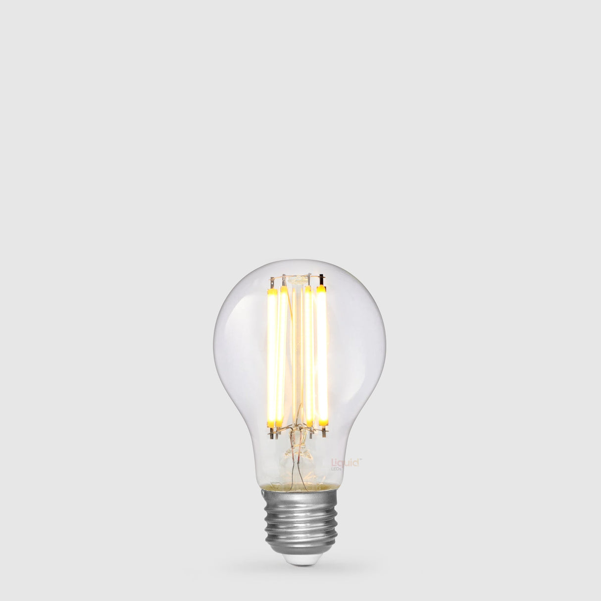 11W GLS LED Bulb E27 Clear in Warm White - LiquidLEDs™ - Traditional Bulbs
