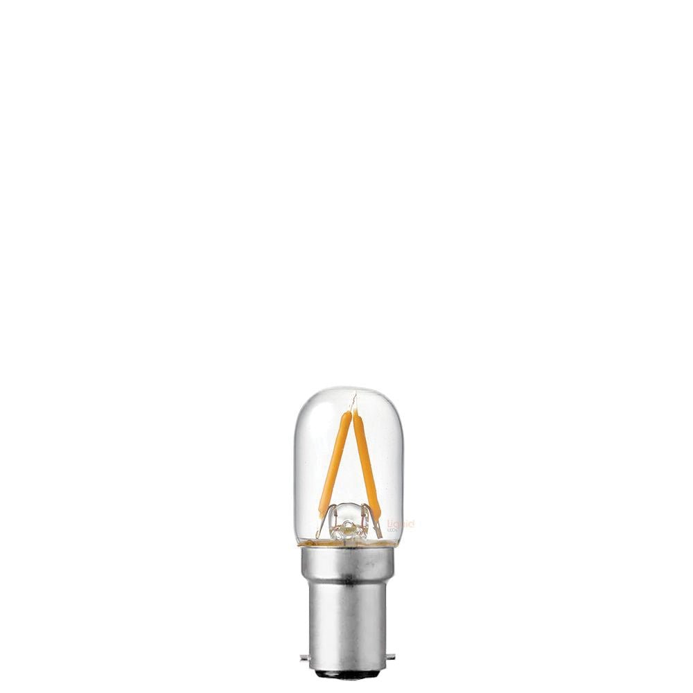 2W Pilot LED Light Bulb B15 in Warm White - LiquidLEDs™ - Mini bulbs