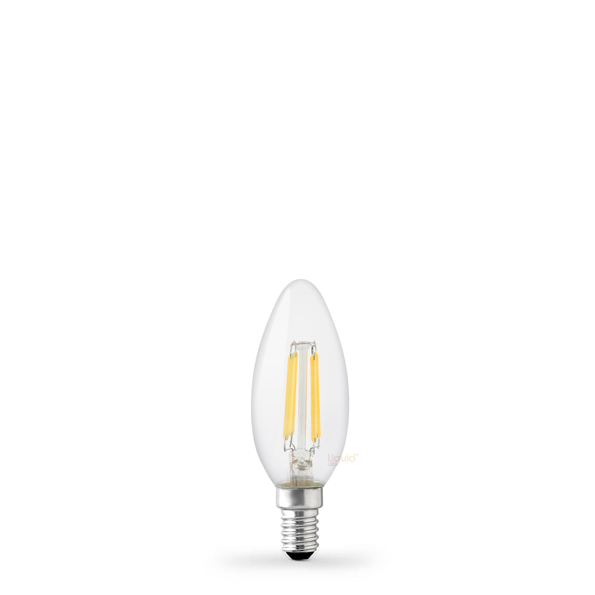 4W 24 Volt DC Candle LED Bulb E14 in Natural White - LiquidLEDs™ - Candle Bulbs