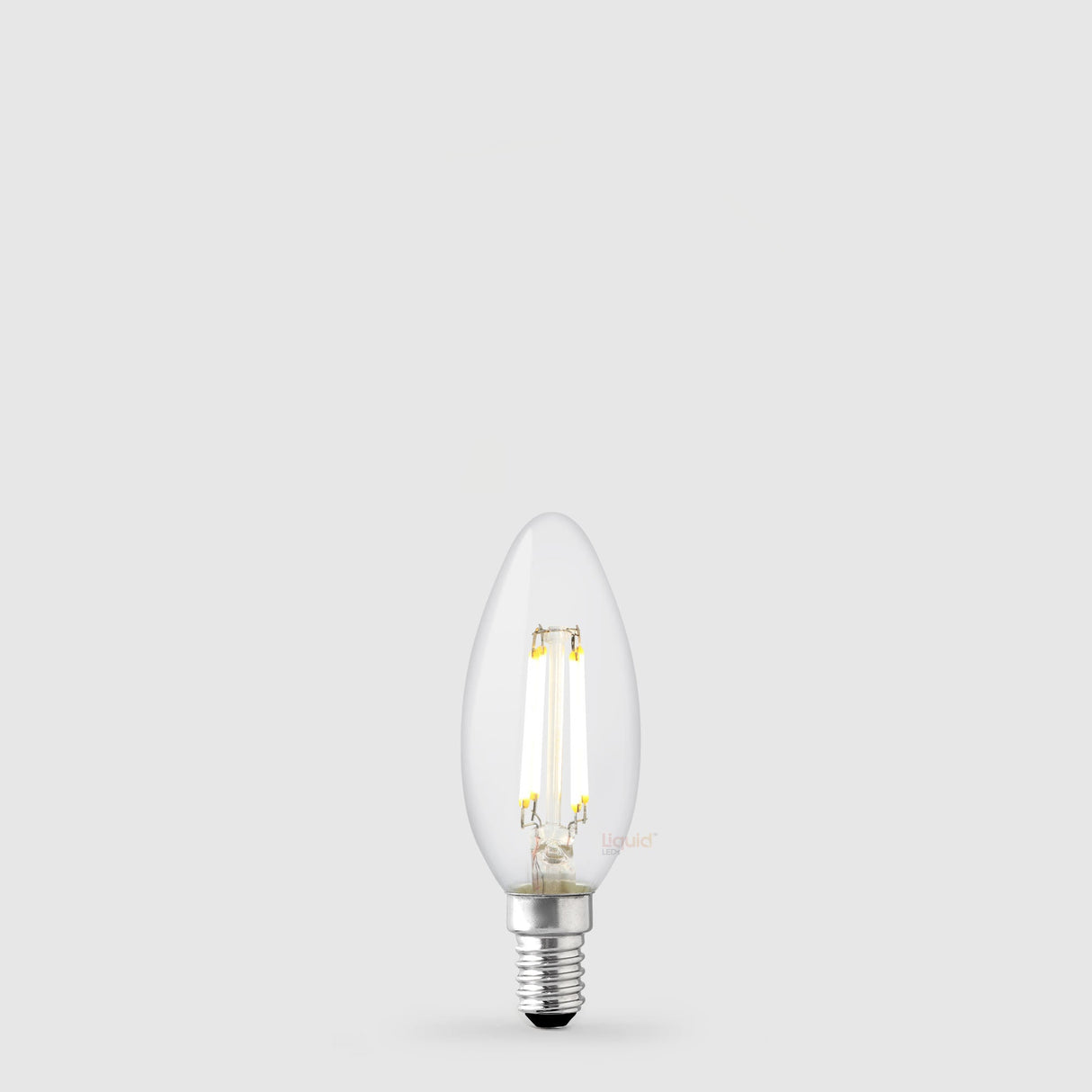 4W 24 Volt DC Candle LED Bulb E14 in Natural White - LiquidLEDs™ - Candle Bulbs