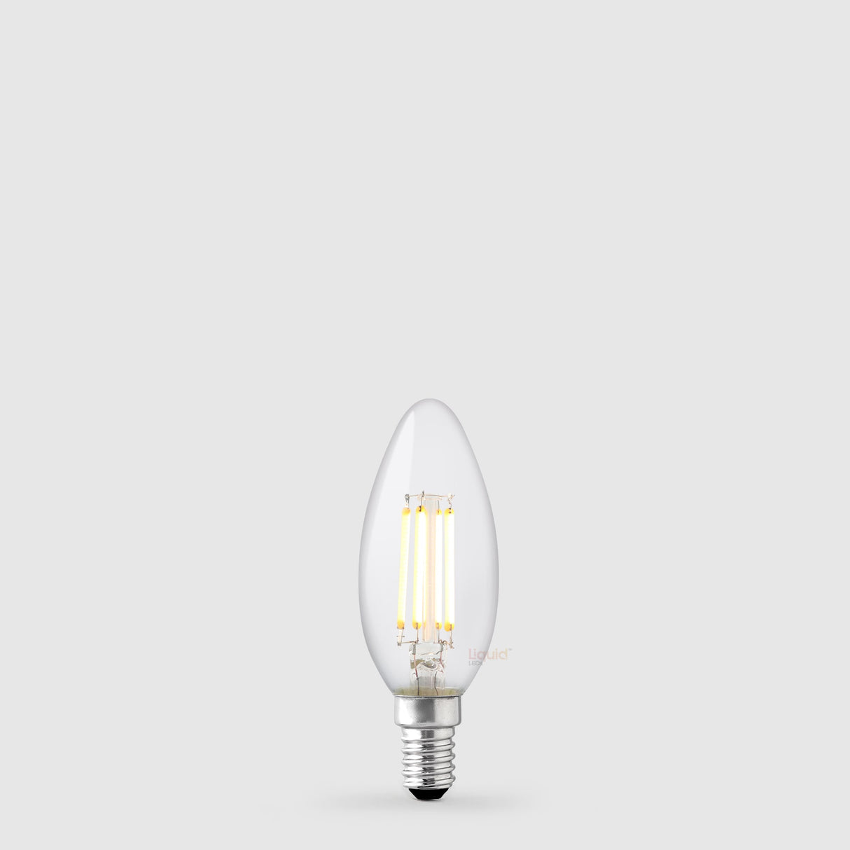 4W 24 Volt DC Candle LED Bulb E14 in Warm White - LiquidLEDs™ - Candle Bulbs