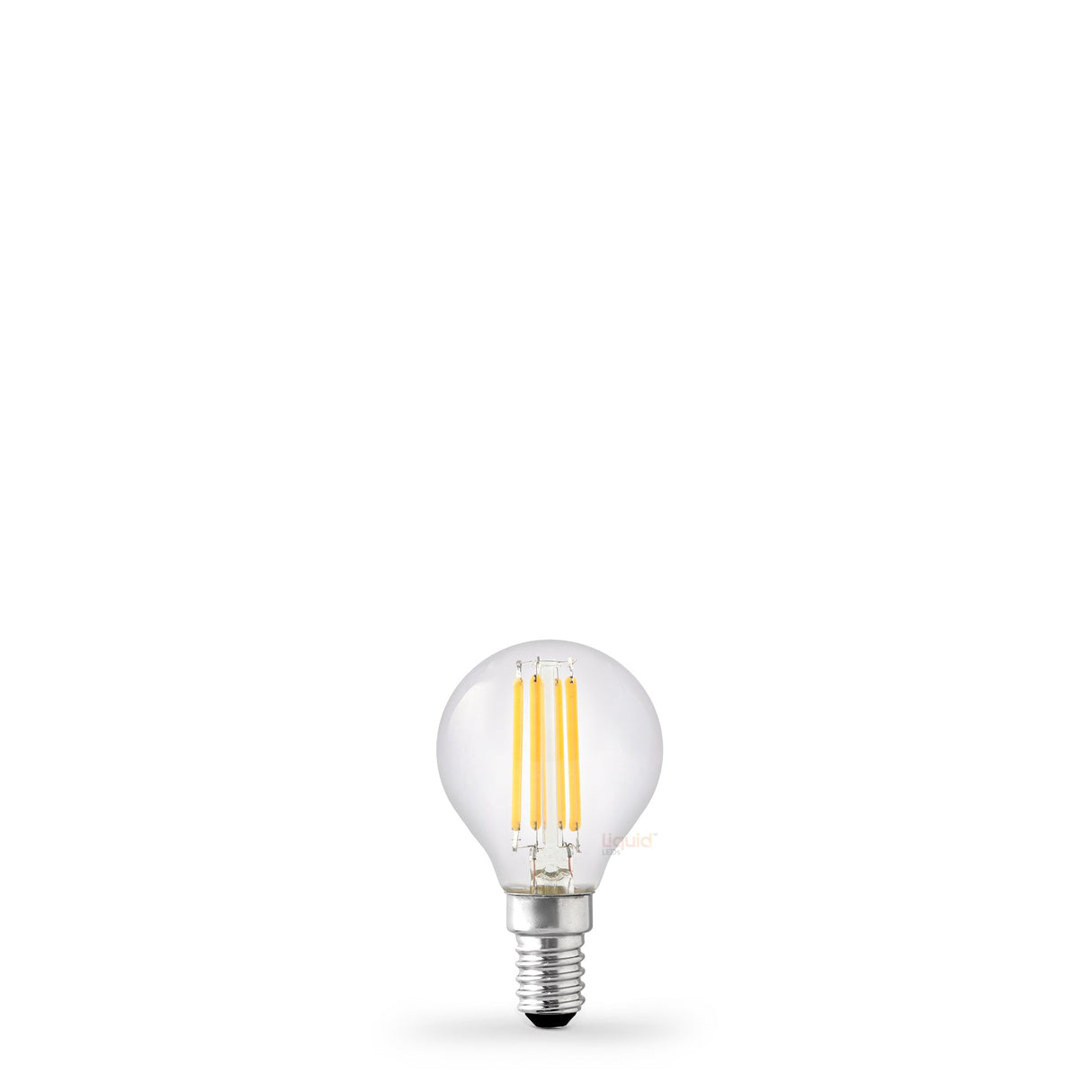 4W 24 Volt DC Fancy Round LED Bulb E14 in Warm White - LiquidLEDs™ - Fancy Round