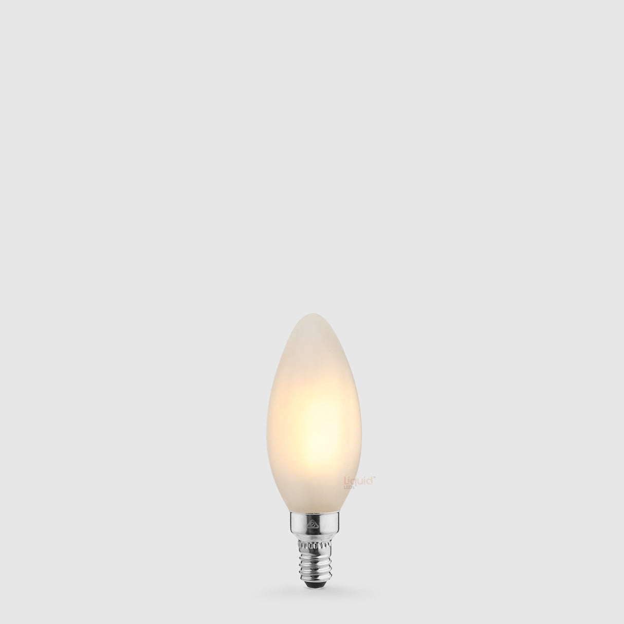 4W Candle LED Bulb E12 Frost in Warm White - LiquidLEDs™ - Candle Bulbs