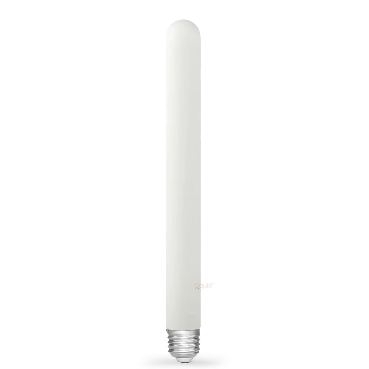 4W Long Tube LED Bulb E27 Porcelain in Warm White - LiquidLEDs™ - Tubular Bulbs