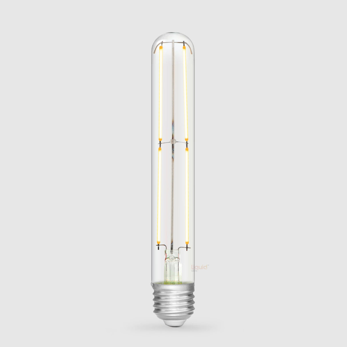4W Medium Tube LED Bulb E27 Clear in Warm White - LiquidLEDs™ - Tubular Bulbs