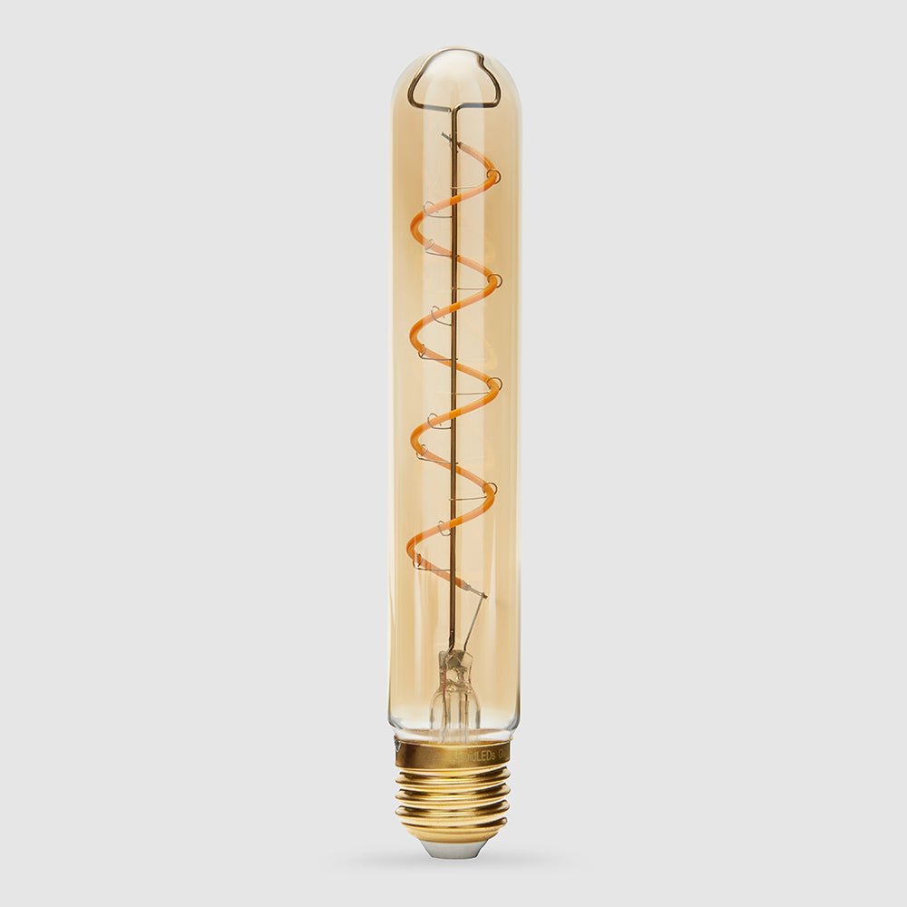 4W Medium Tube Spiral LED Bulb E27 in Ultra Warm - LiquidLEDs™ - Tubular Bulbs