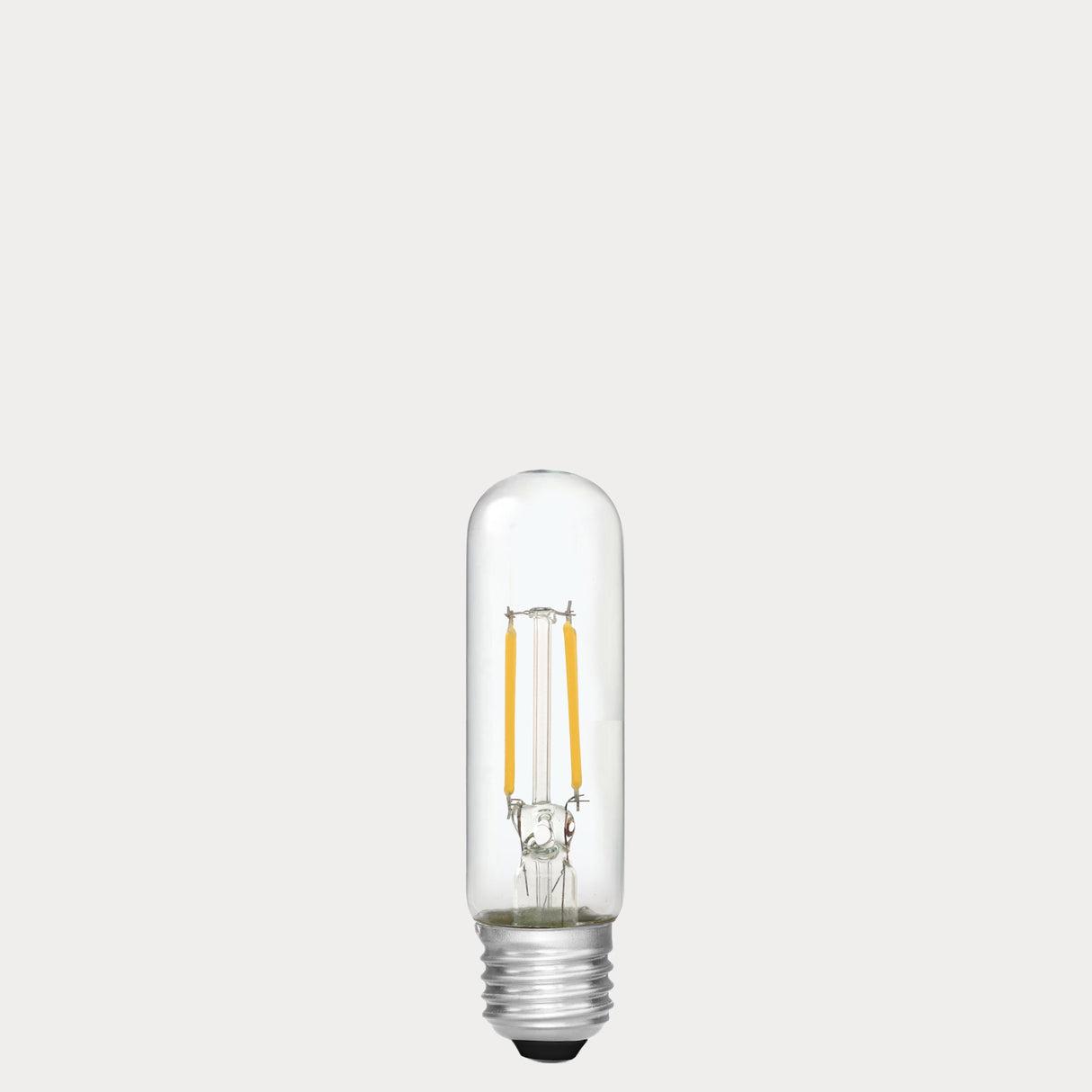 4W Tubular LED Bulb E27 Clear in Warm White - LiquidLEDs® - Tubular Bulbs