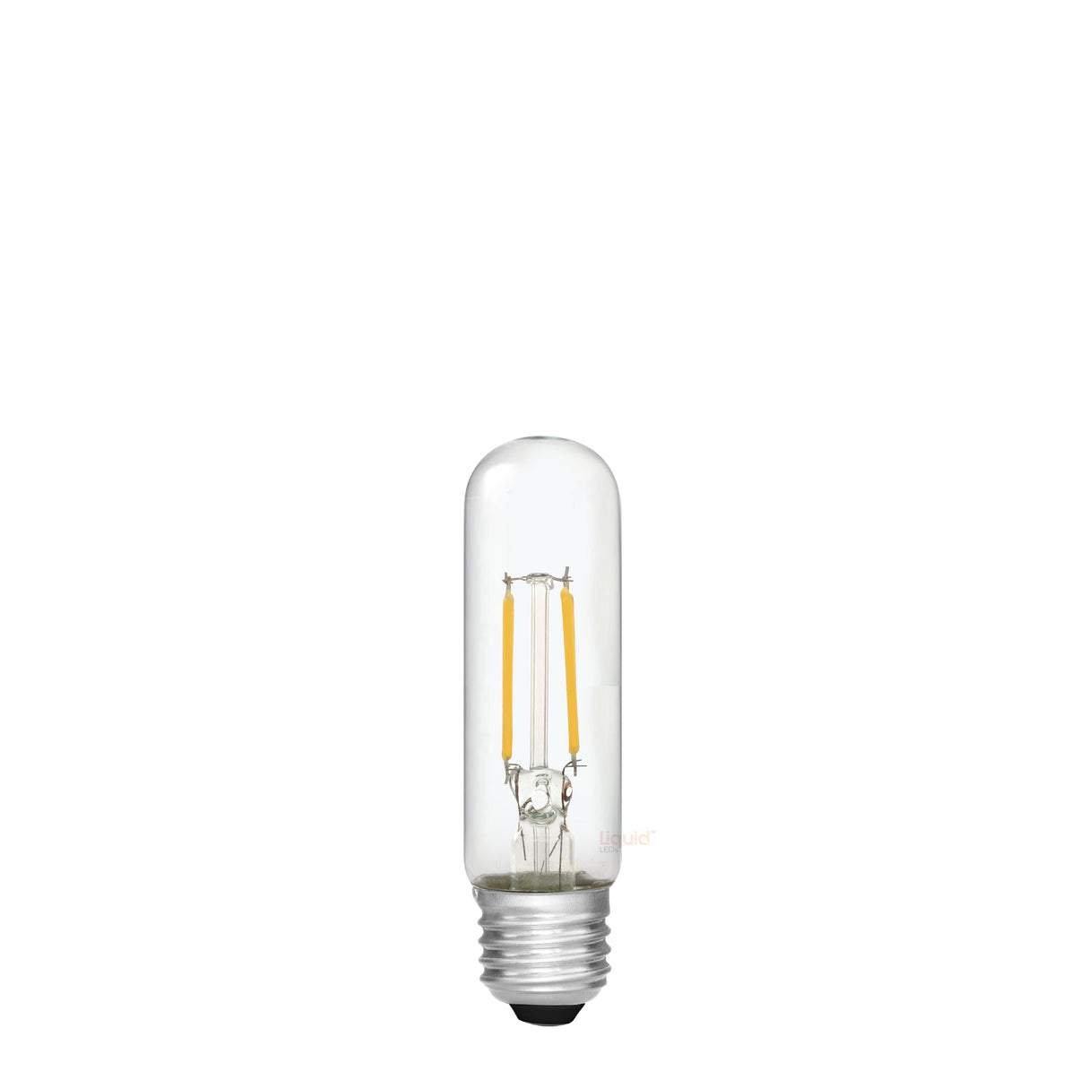 4W Tubular LED Bulb E27 Clear in Warm White - LiquidLEDs™ - Tubular Bulbs