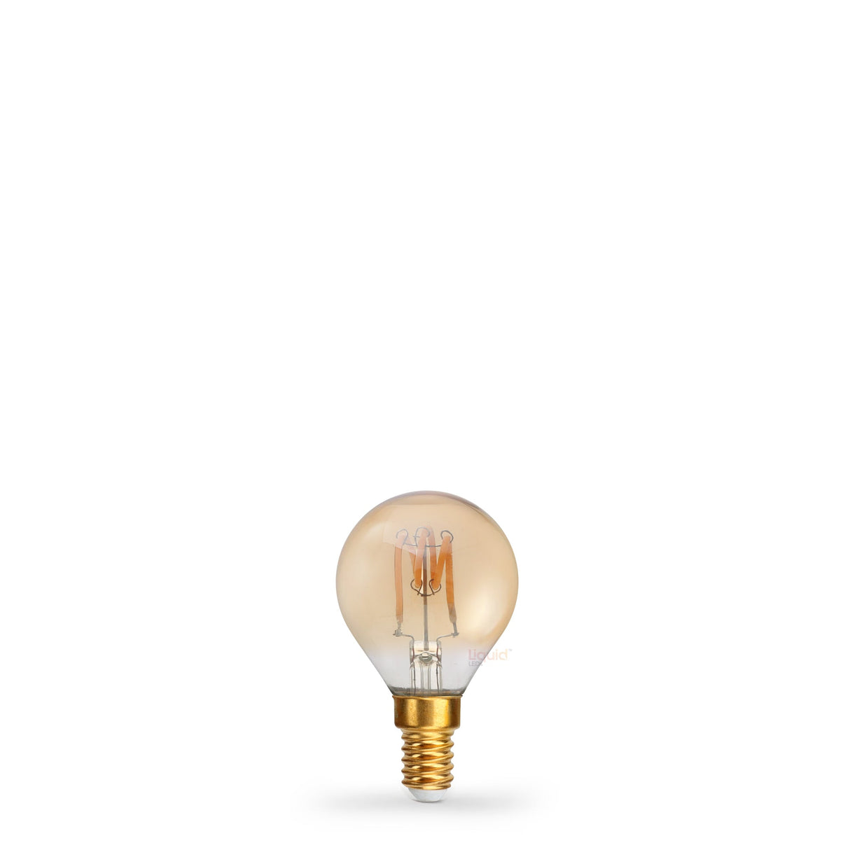 4W Vintage Fancy Round LED Bulb E14 in Extra Warm - LiquidLEDs™ - Fancy Round