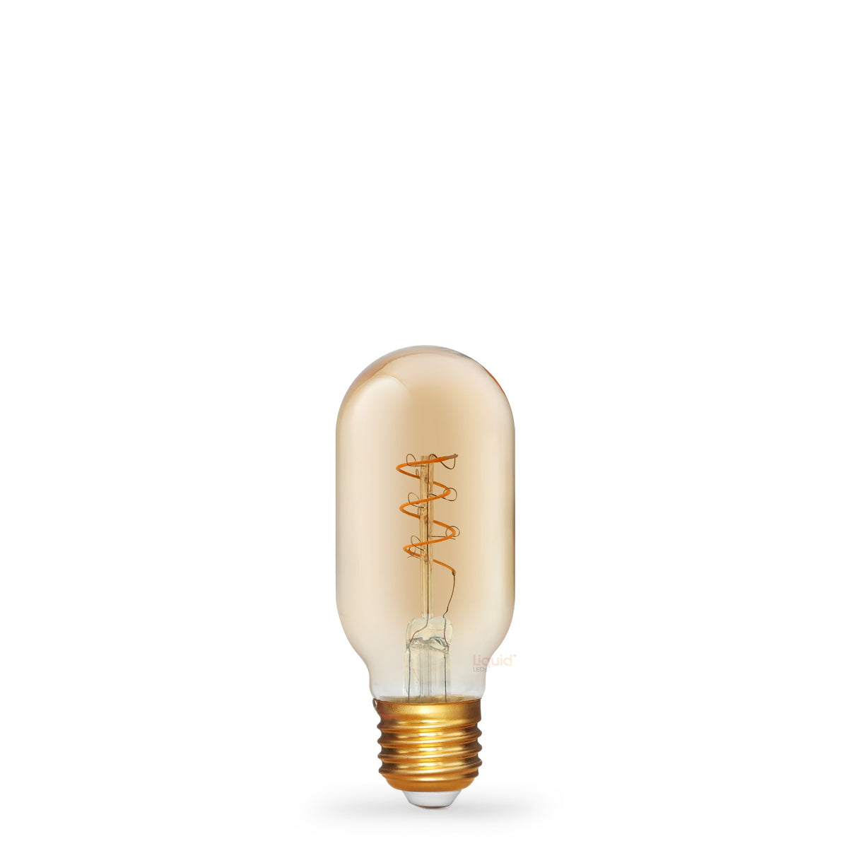 4W Vintage Tubular Spiral LED Bulb E27 in Ultra Warm - LiquidLEDs™ - Tubular Bulbs
