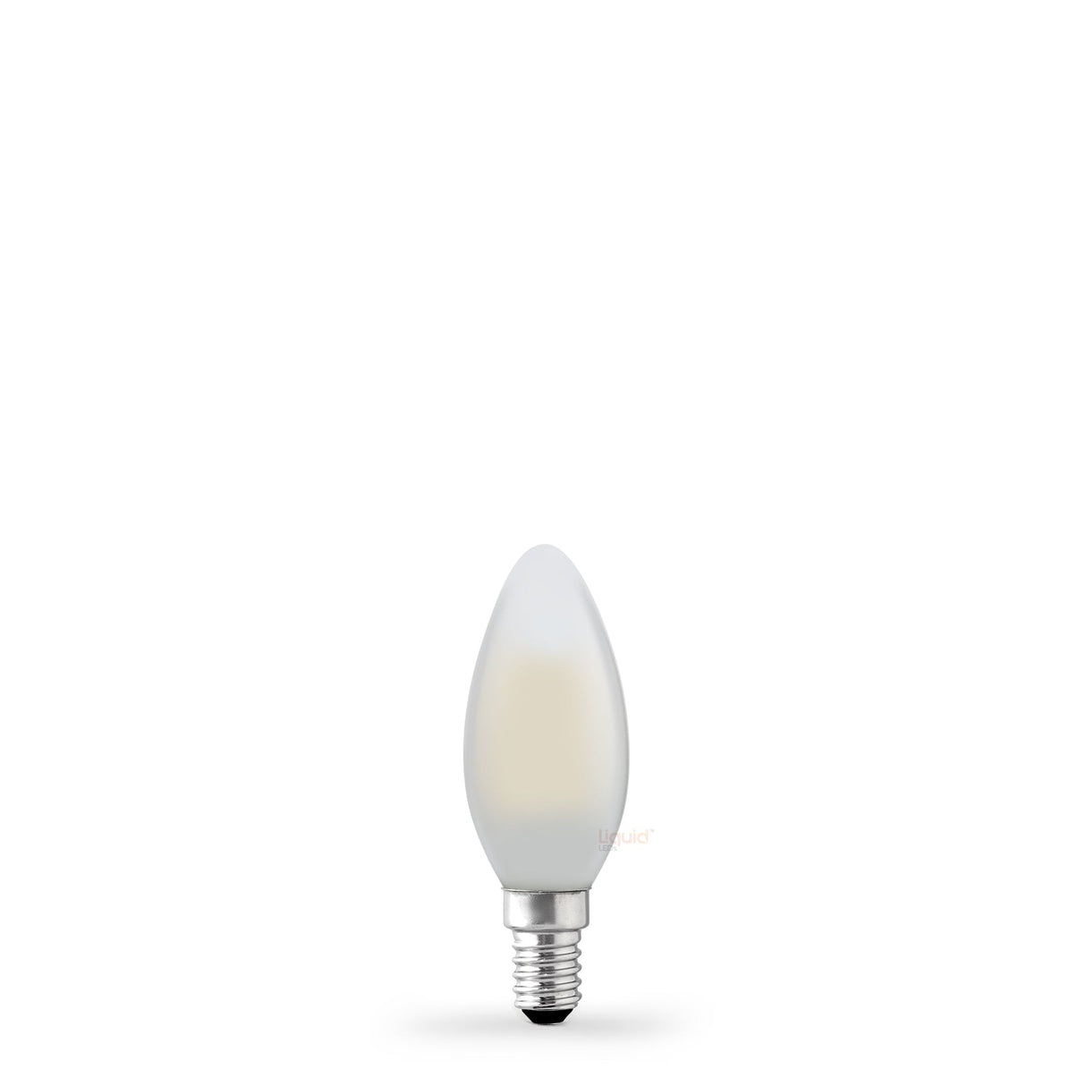 5.5W Candle LED Bulb E14 Frost in Warm White - LiquidLEDs™ - Candle Bulbs