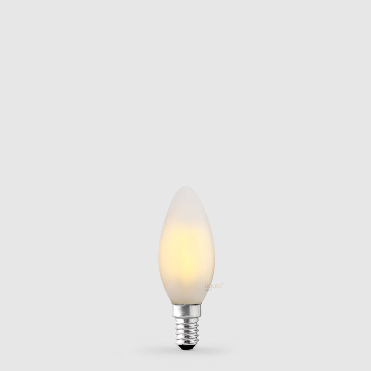 5.5W Candle LED Bulb E14 Frost in Warm White - LiquidLEDs™ - Candle Bulbs