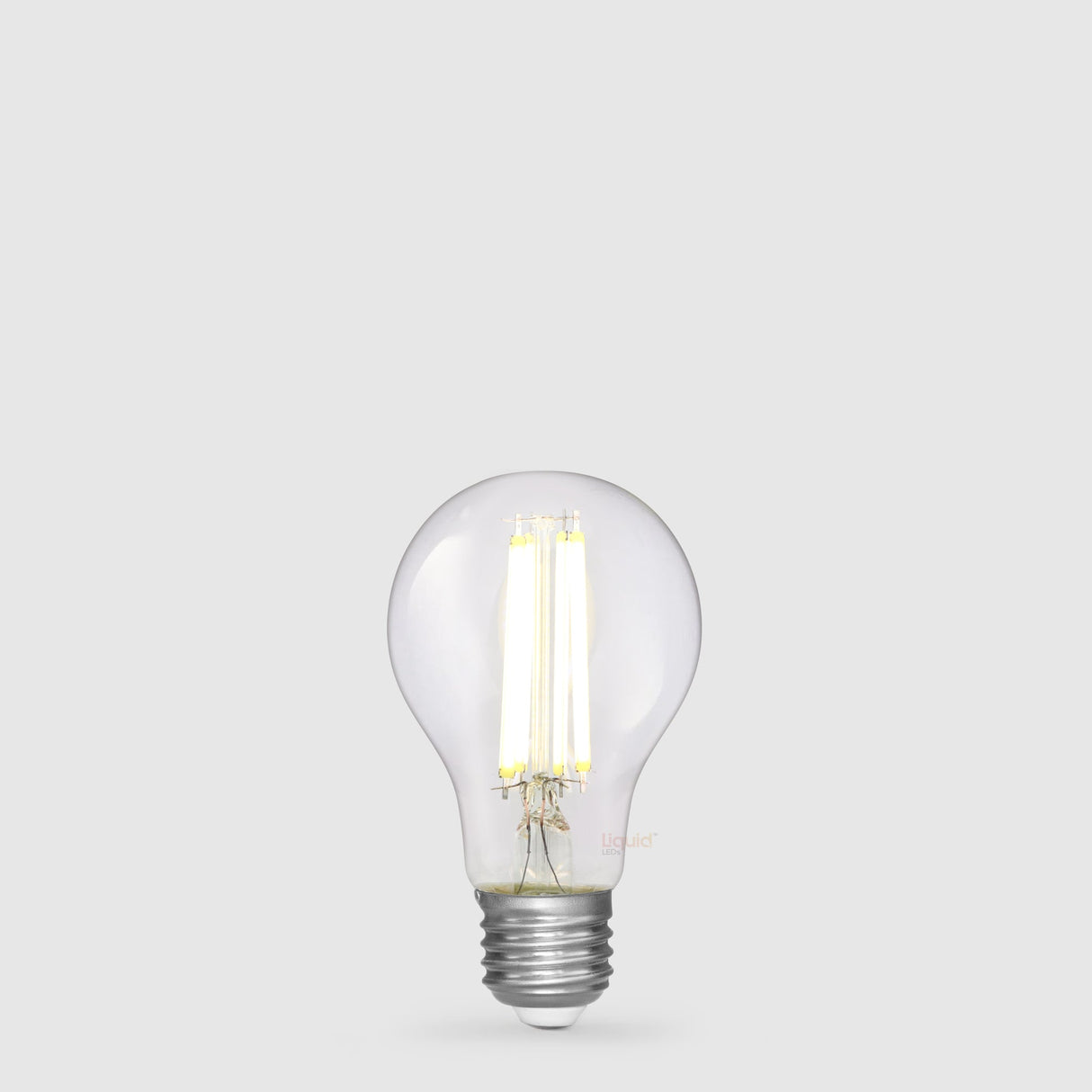 6.5W GLS LED Bulb E27 Clear in Natural White - LiquidLEDs™ - Traditional Bulbs