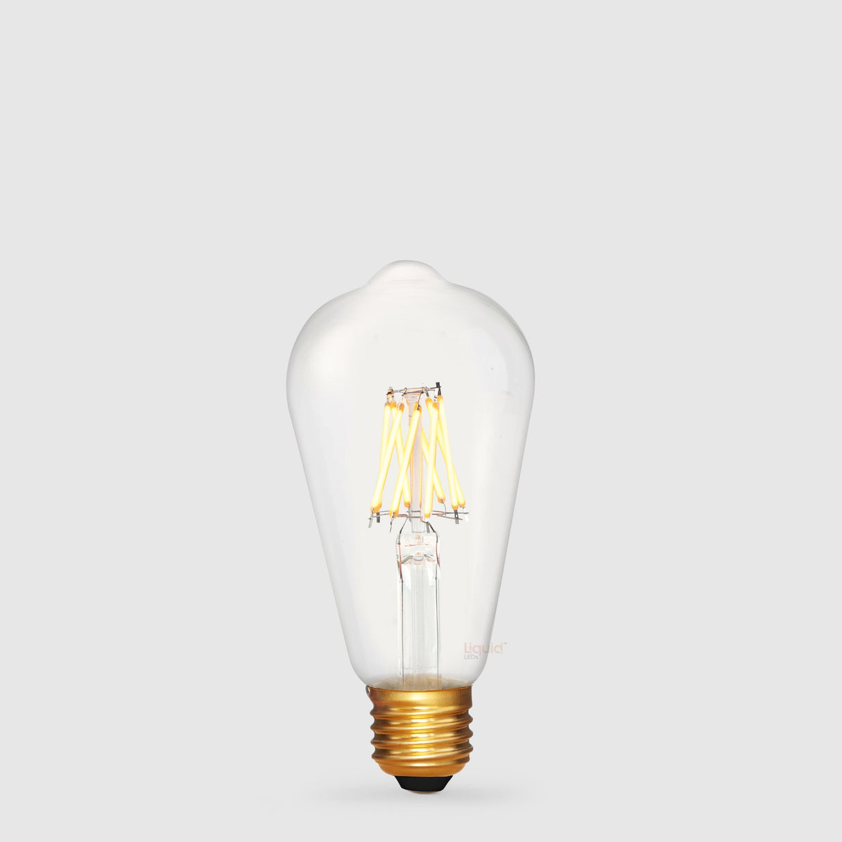 6W 24 Volt DC Edison LED Bulb E27 in Extra Warm - LiquidLEDs™ - Edison Bulbs