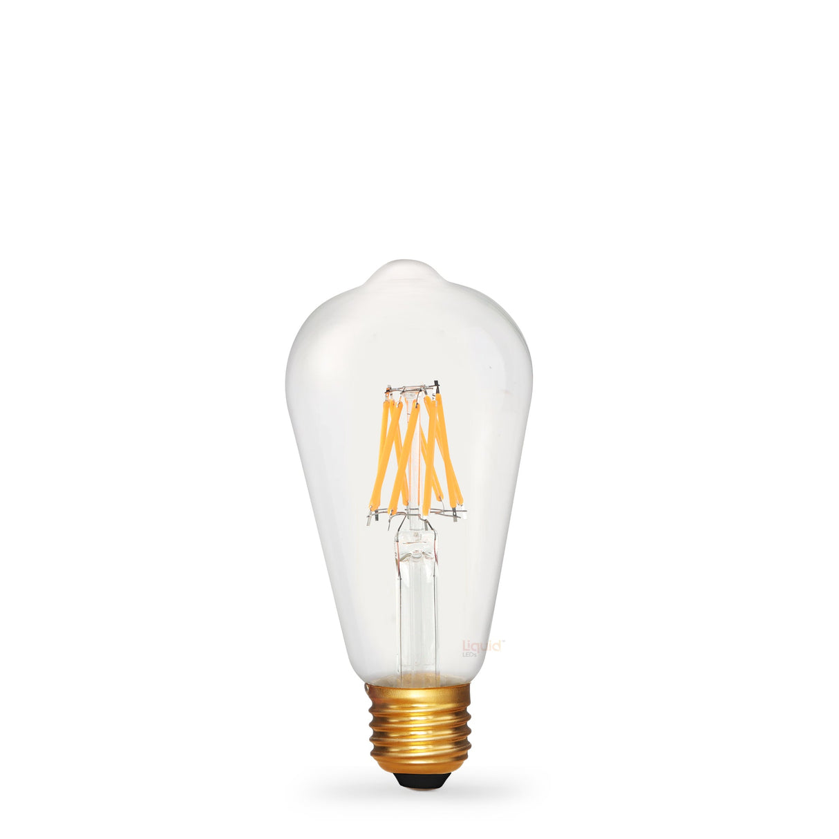 6W 24 Volt DC Edison LED Bulb E27 in Extra Warm - LiquidLEDs™ - Edison Bulbs