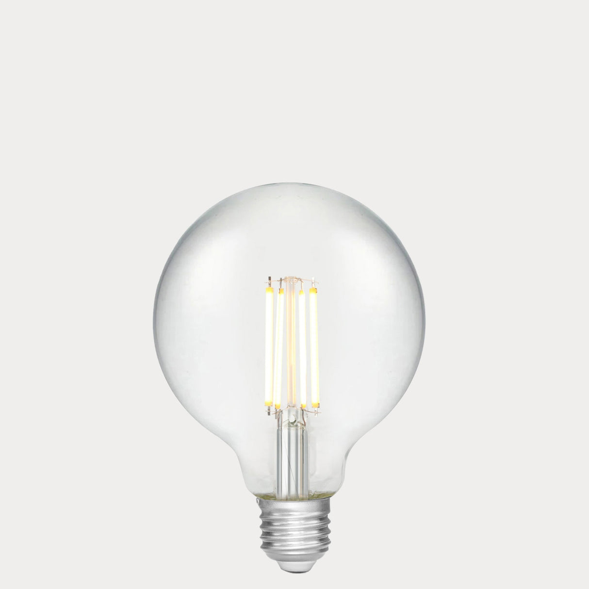7.2W G95 LED Globe E27 Clear in Warm White - LiquidLEDs® - Globe Bulbs