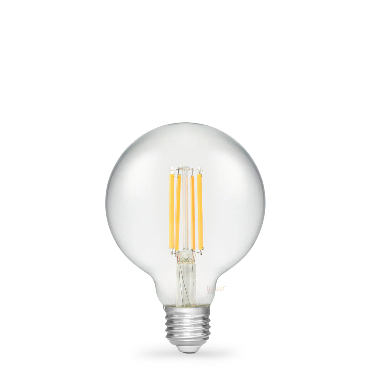 7.2W G95 LED Globe E27 Clear in Warm White - LiquidLEDs™ - Globe Bulbs