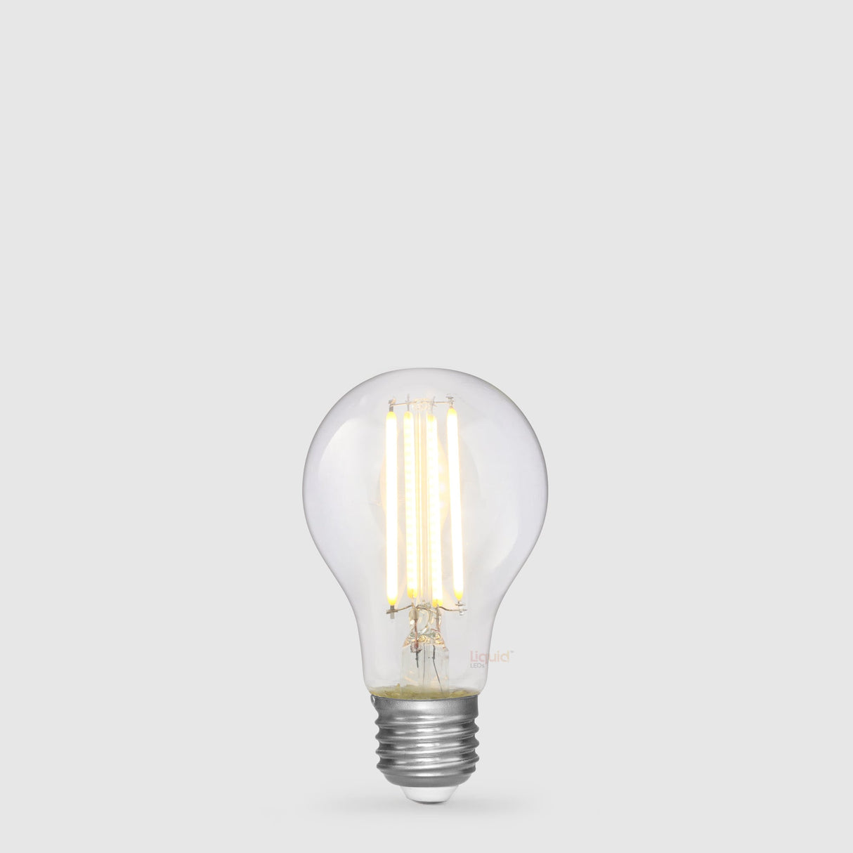 7.5W GLS LED Bulb E27 Clear in Warm White - LiquidLEDs™ - Traditional Bulbs