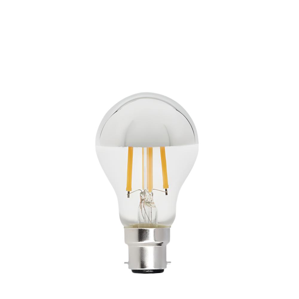 7.5W GLS Mirror Crown LED Bulb B22 - LiquidLEDs™ - Mirror Crown Bulbs