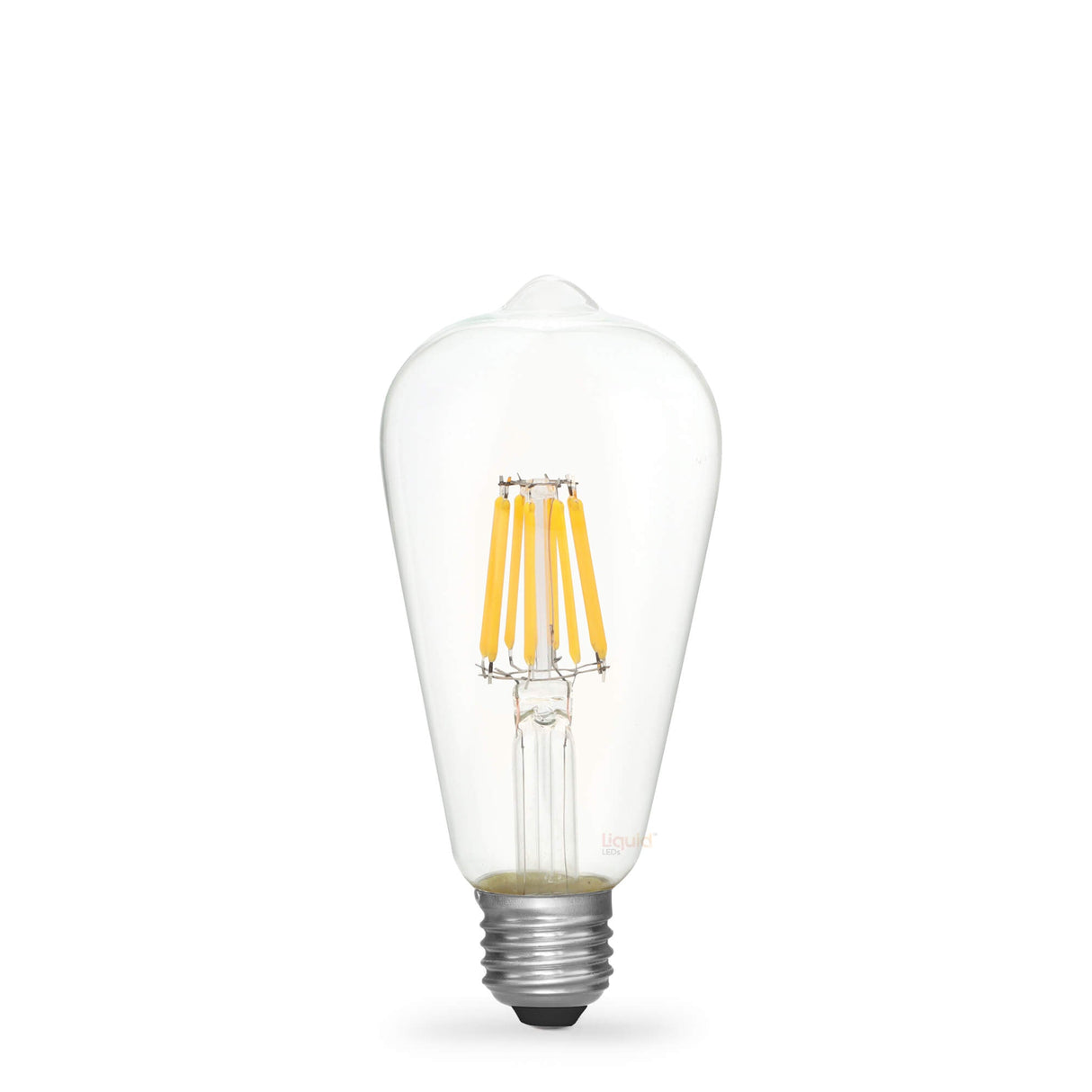 8W 12 - 24 Volt AC/DC Edison LED Bulb E27 in Warm White - LiquidLEDs™ - Edison Bulbs