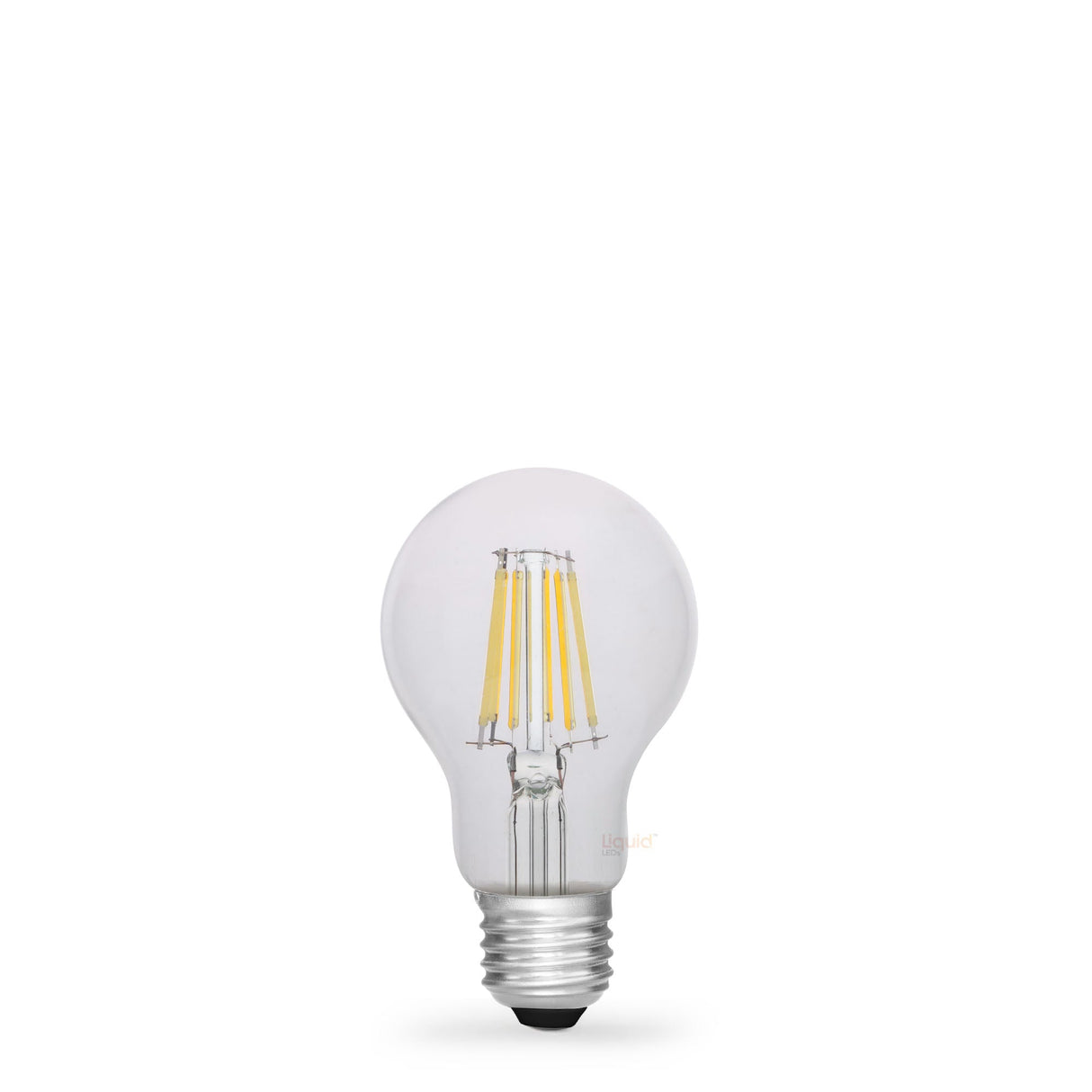 8W 12 - 24 Volt AC/DC GLS LED Bulb E27 Clear in Natural White - LiquidLEDs™ - Traditional Bulbs