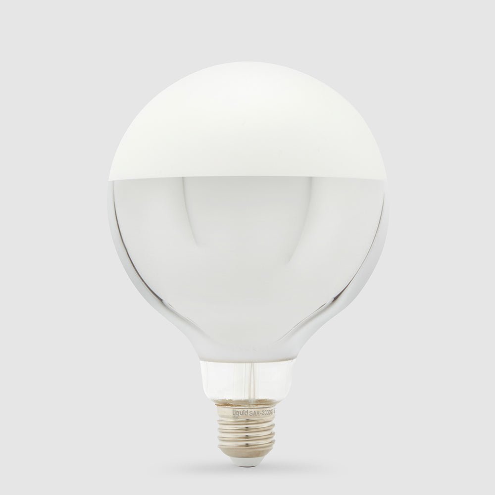 8W G125 Reflector LED Light Globe E27 - LiquidLEDs™ - Mirror Crown Bulbs