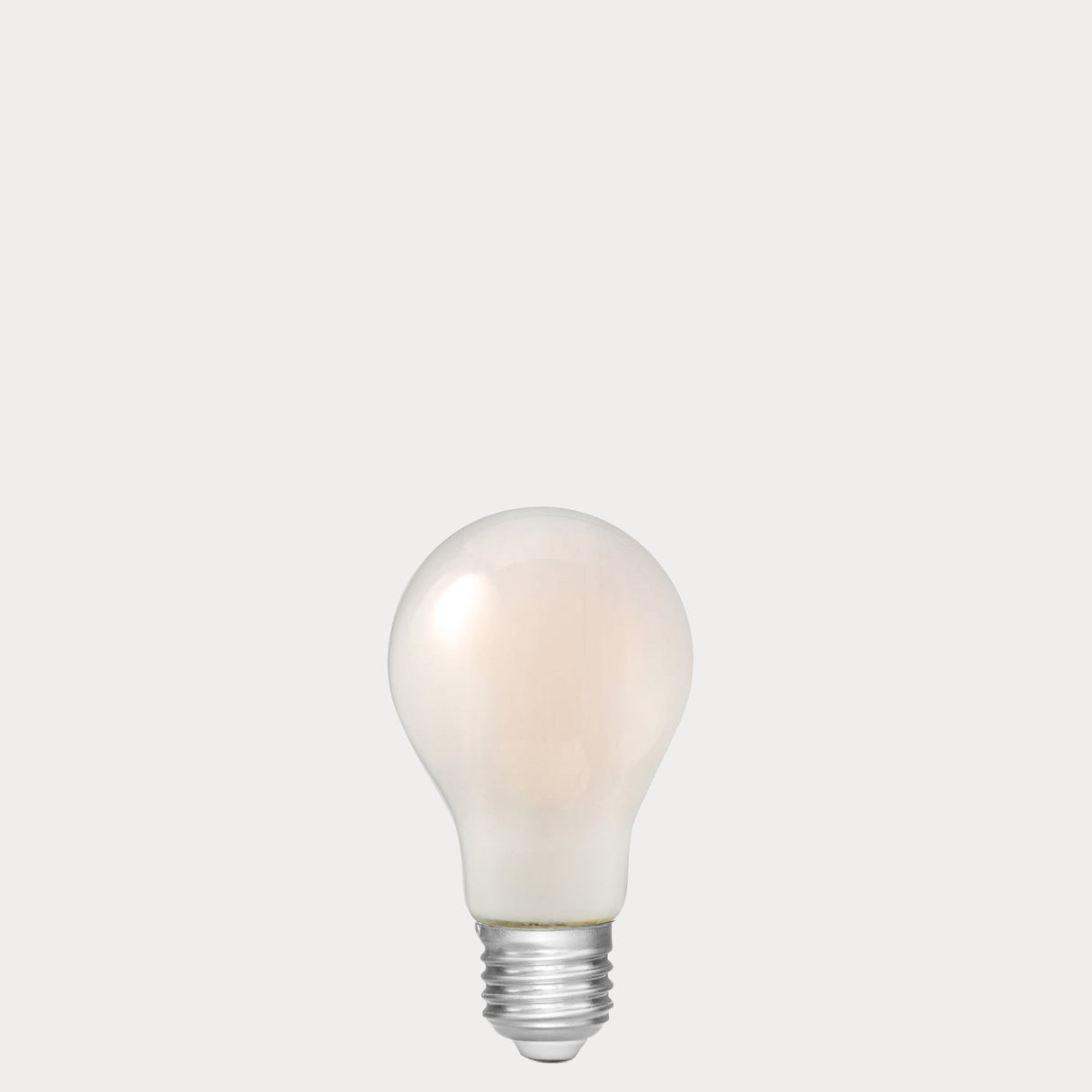 Dulora 11W GLS LED Bulb E27 Frost in Warm White unlit showing matte diffused glass