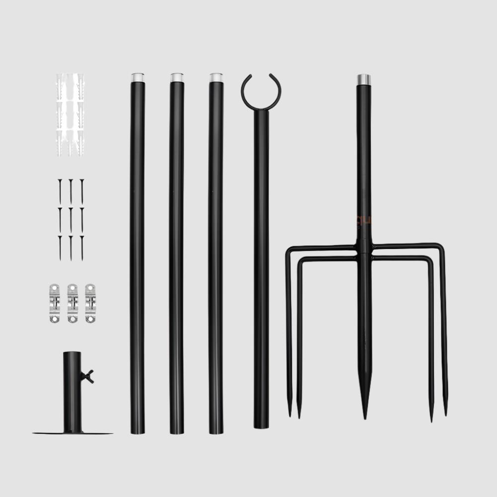 Set of 2 Festoon String Light Poles - LiquidLEDs™ - Festoon Accessories