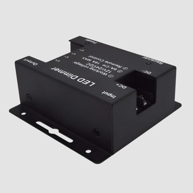 12 - 24 Volt DC PWM Dimmer with Wireless Remote - LiquidLEDs™ - Dimmer