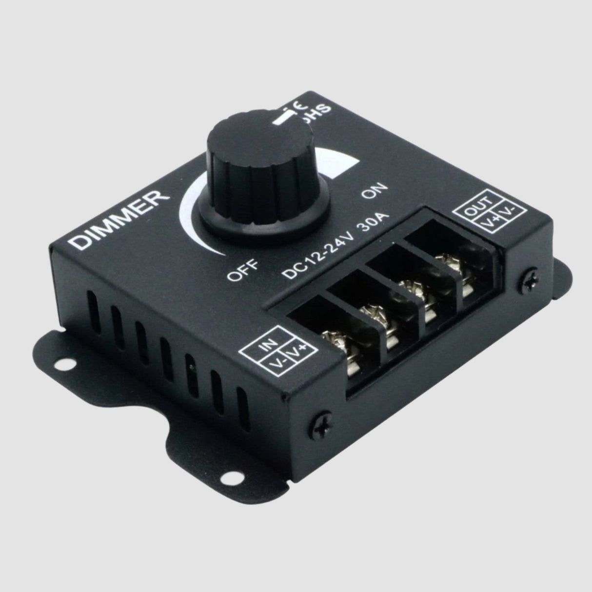 12 - 24 Volt DC PWM Dimming Switch - LiquidLEDs™ - Dimmer