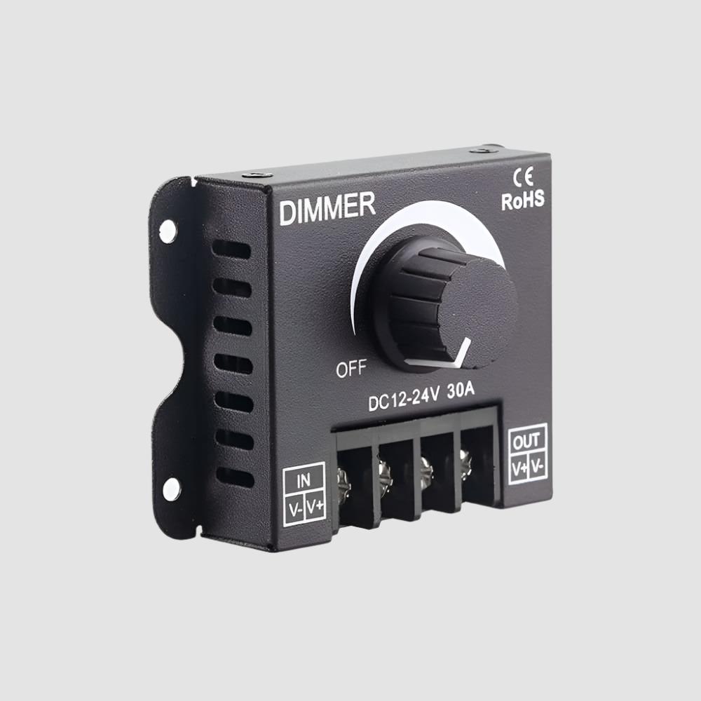 12 - 24 Volt DC PWM Dimming Switch - LiquidLEDs™ - Dimmer