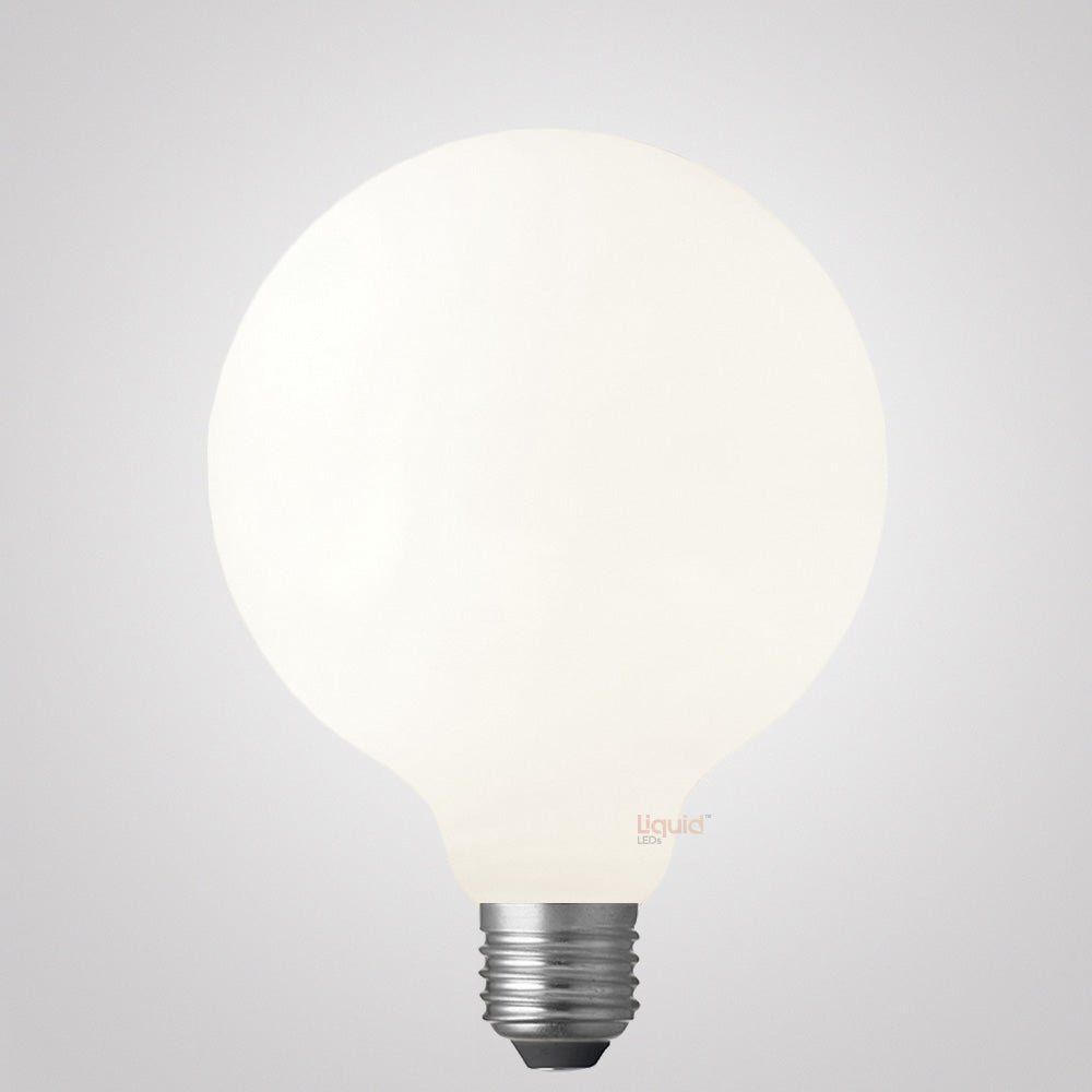 12W G125 LED Globe E27 Matte Finish in Natural White - LiquidLEDs™ - Globe Bulbs