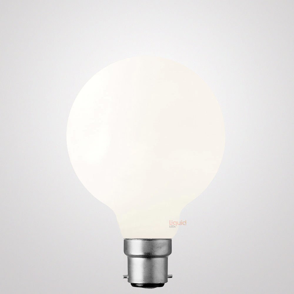 12W G95 LED Globe B22 Matte Finish in Soft White - LiquidLEDs™ - Globe Bulbs