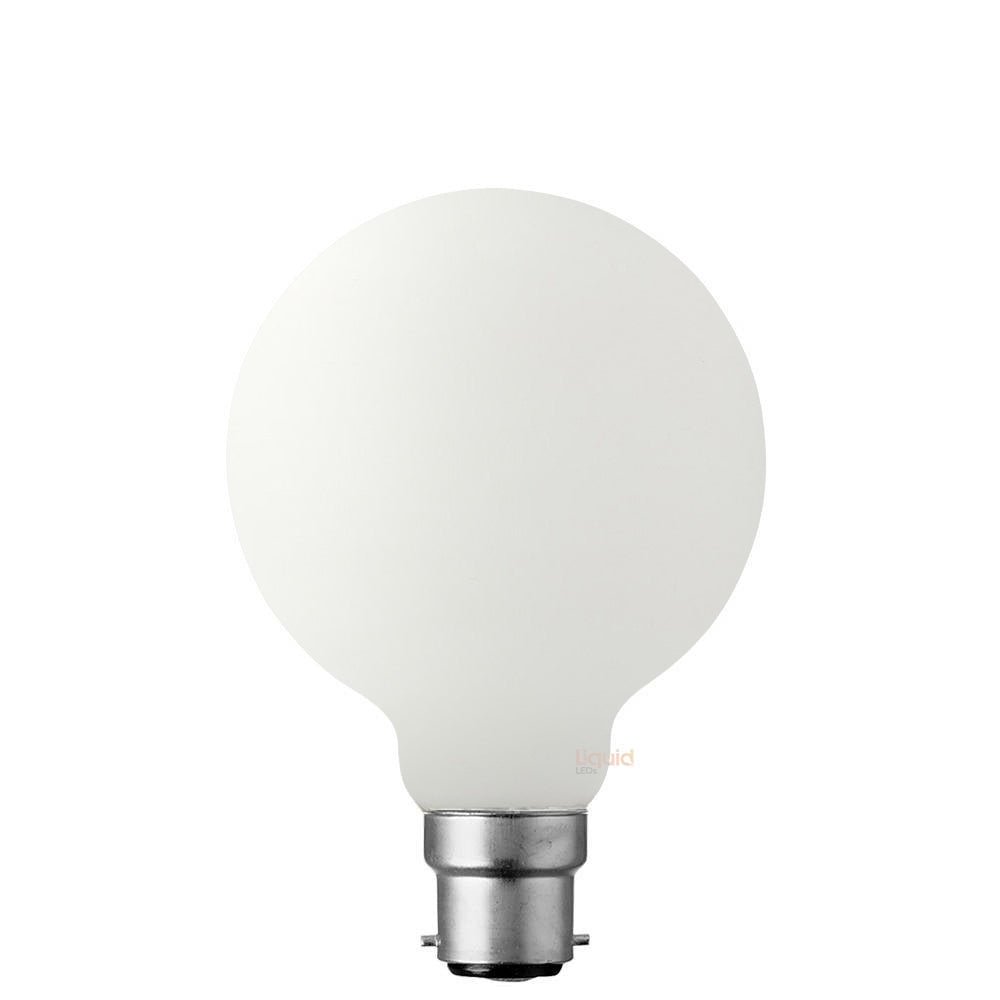 12W G95 LED Globe B22 Matte Finish in Soft White - LiquidLEDs™ - Globe Bulbs