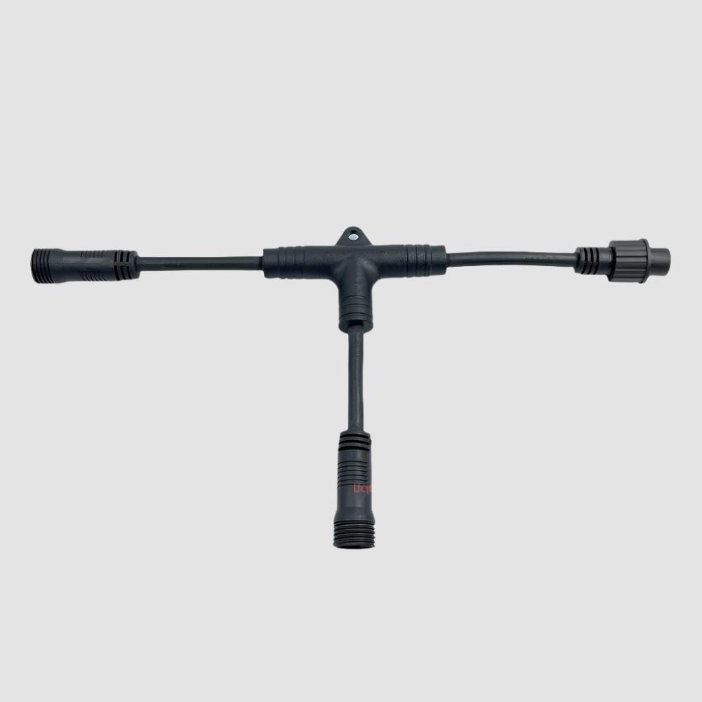 2 Way T Shaped Festoon String Splitter - LiquidLEDs™ - Festoon Accessories