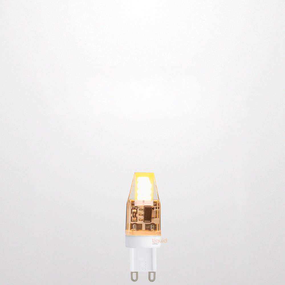 2W G9 LED Bulb in Warm White - LiquidLEDs™ - Mini bulbs
