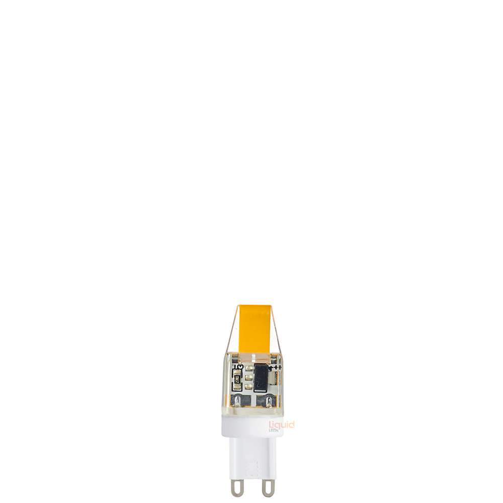 2W G9 LED Bulb in Warm White - LiquidLEDs™ - Mini bulbs