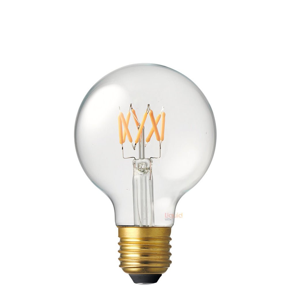 5W G80 LED Globe E27 in Extra Warm - LiquidLEDs™ - Globe Bulbs