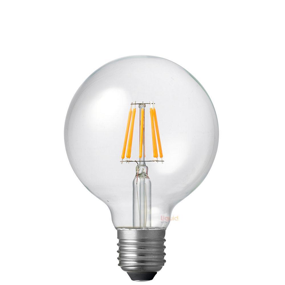 6W 12 Volt DC G95 LED Globe E27 - LiquidLEDs™ - Globe Bulbs