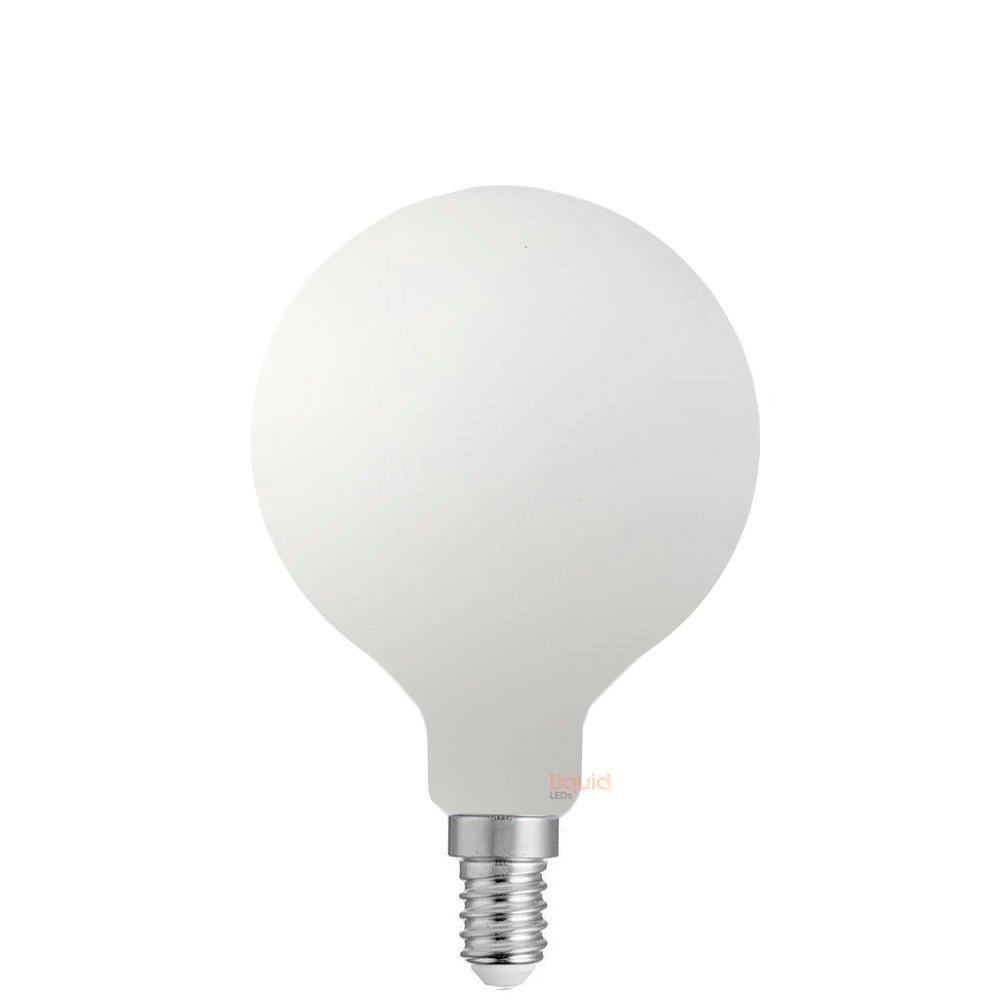 6W G80 LED Globe E14 Matte Finish in Warm White - LiquidLEDs™ - Globe Bulbs