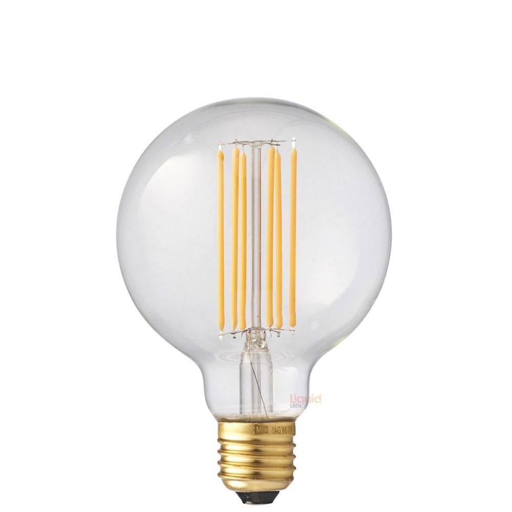 6W G95 LED Globe E27 in Extra Warm - LiquidLEDs™ - Globe Bulbs