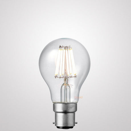 24 Volt AC/DC GLS LED Bulb B22 Clear in Natural White
