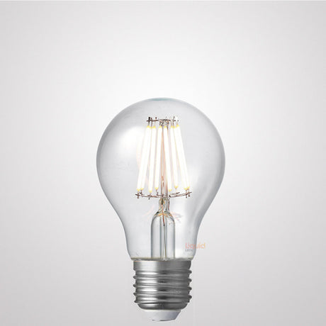 8W 12-24 Volt AC/DC GLS LED Bulb E27 Clear in Natural White 