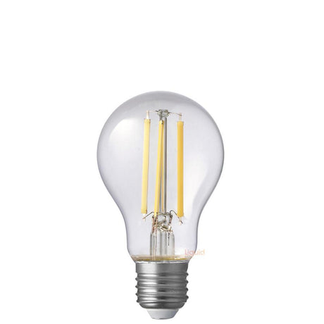8W GLS LED Bulb E27 Clear in Natural White