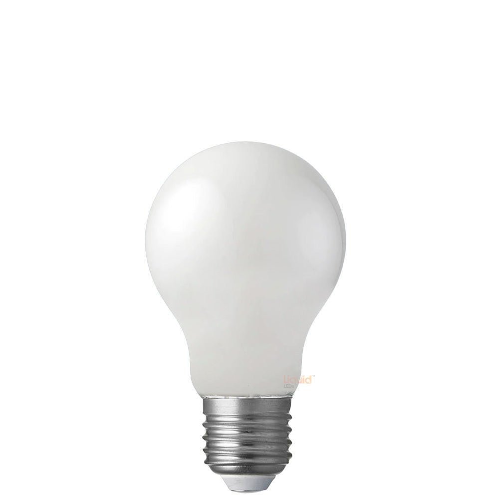 8W GLS LED Bulb E27 Opal in Natura White - LiquidLEDs™ - Traditional Bulbs