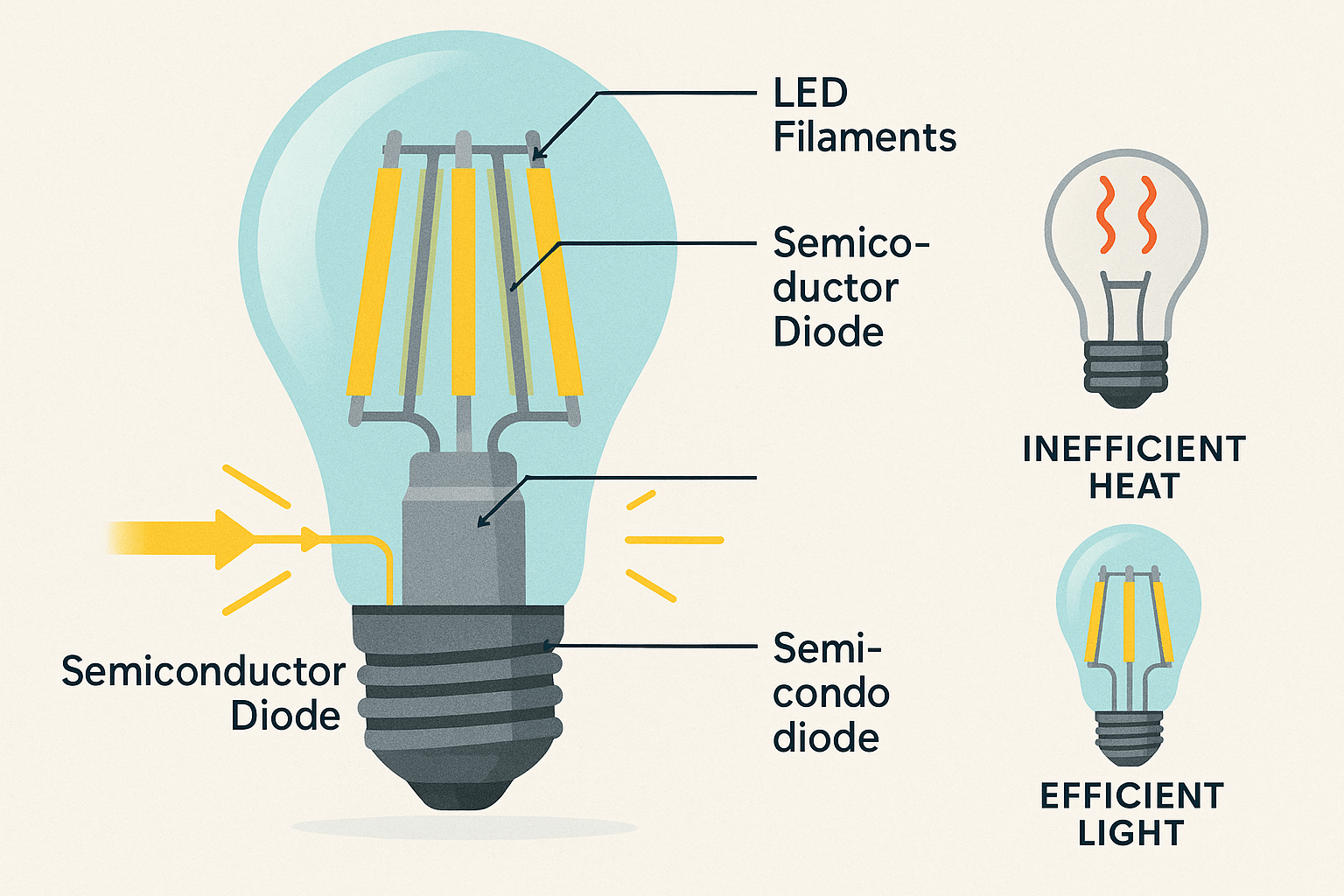 How LED Lighting Works: The Science Behind Bright Light Bulbs - LiquidLEDs™