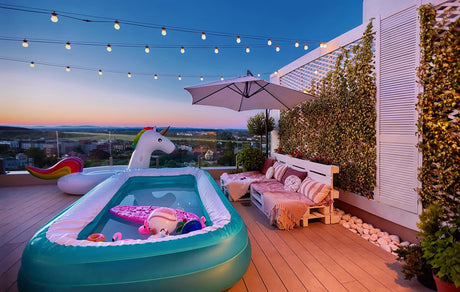 Installing String Lights Over Your Swimming Pool? Keep These Points in Mind - LiquidLEDs™